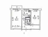Объявление №42703673: Продам 2 комнатную квартиру на Менделеева